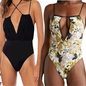 Maaji Reversible Midnight Ash Audrey V
Plunge One Piece Sz S